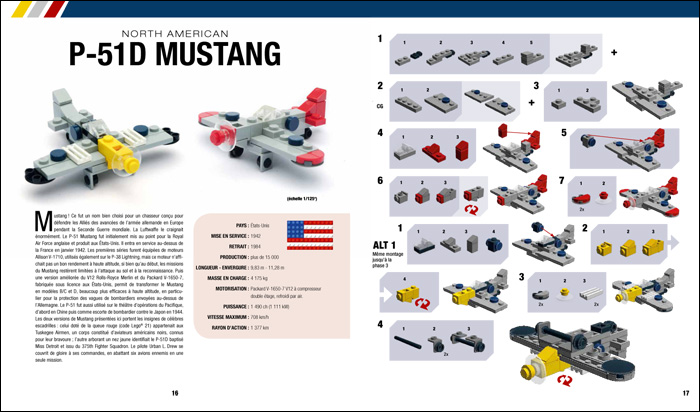 Construire ses avions en Lego